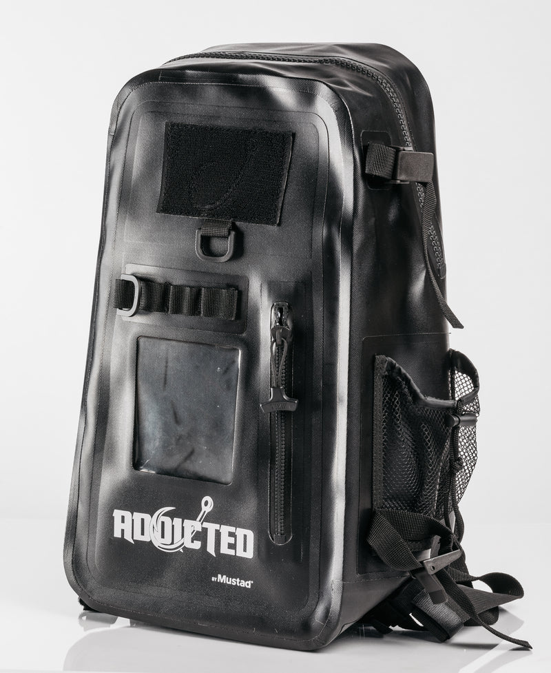 Load image into Gallery viewer, Black 25L River Hopper Waterproof Backpack