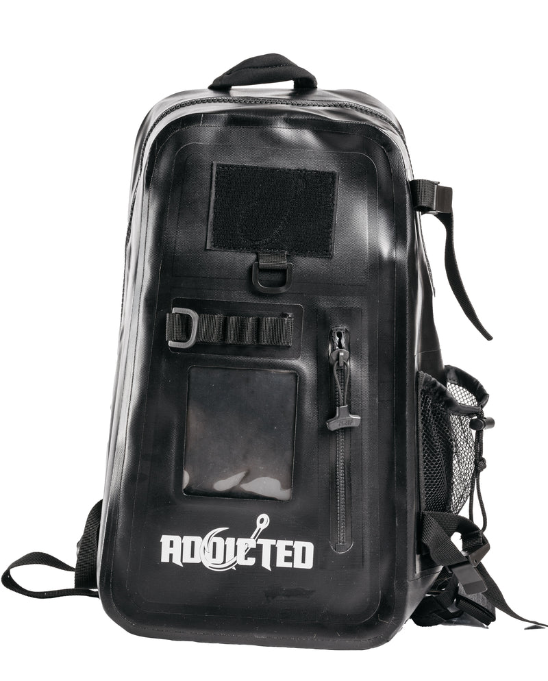 Load image into Gallery viewer, Black 25L River Hopper Waterproof Backpack