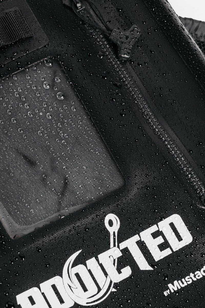 Load image into Gallery viewer, Black 25L River Hopper Waterproof Backpack