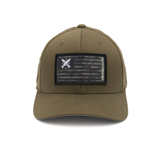 Steelhead Cross Flag Flexfit