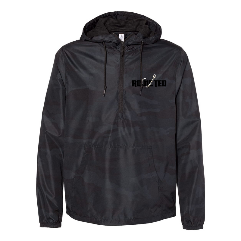Load image into Gallery viewer, Black Camo Stealth Windbreaker