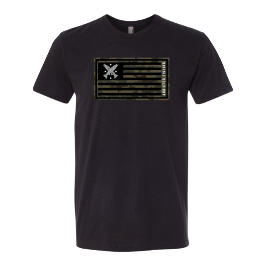 Steelhead Cross Flag T-Shirt
