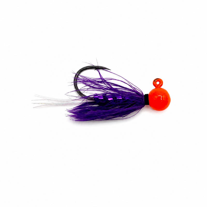 Load image into Gallery viewer, King Jigs "Halloween" Lockjaw Series Steelhead Jig