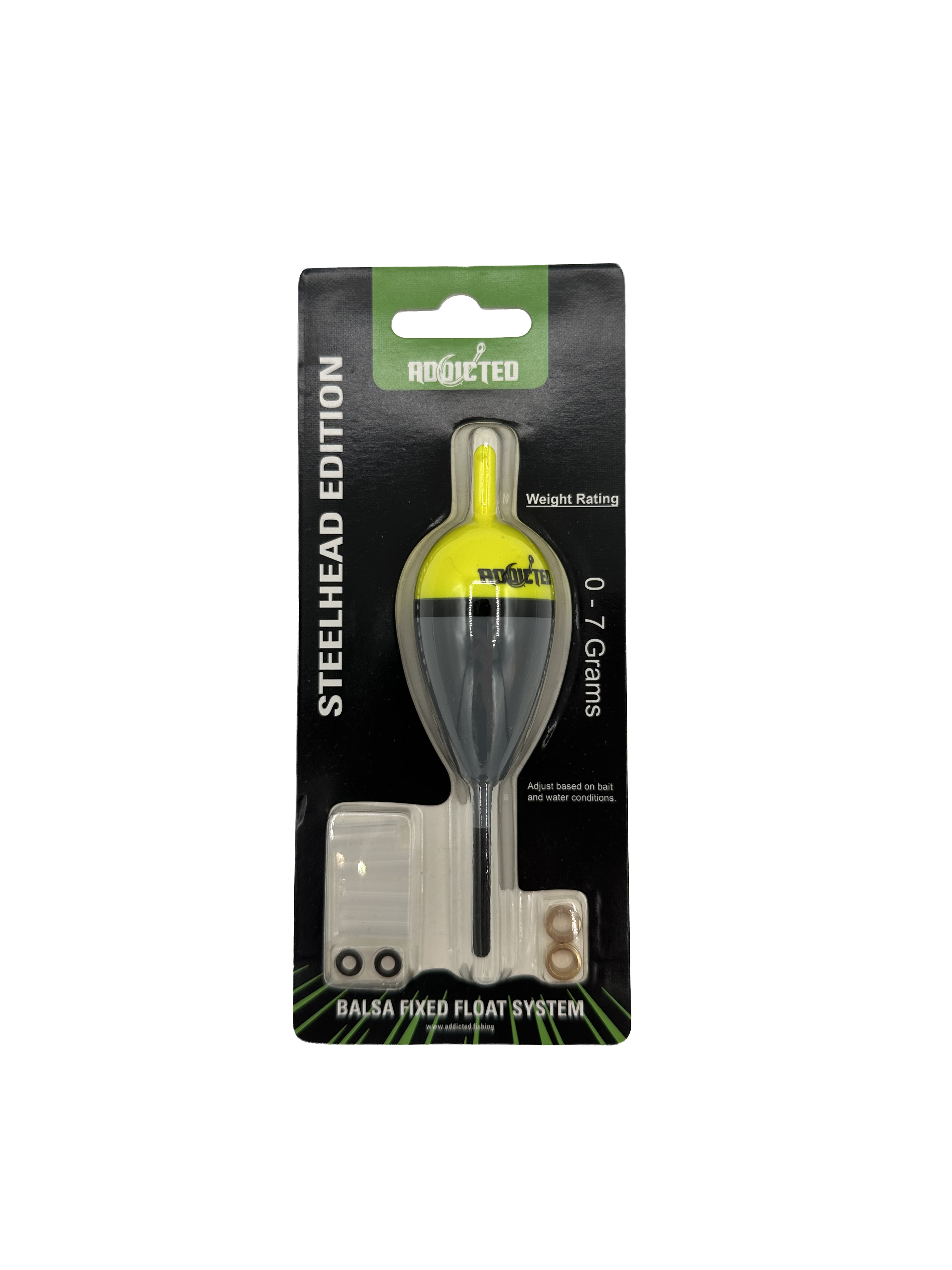 Addicted Steelhead Float System Chartreuse – Addicted Fishing