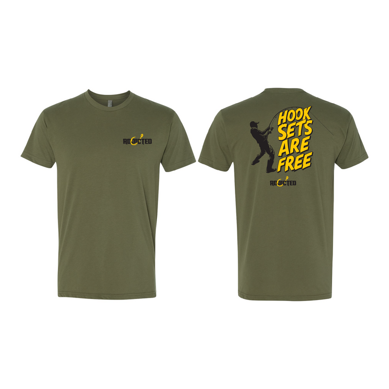 Load image into Gallery viewer, "Hook Sets Are Free" T-Shirt