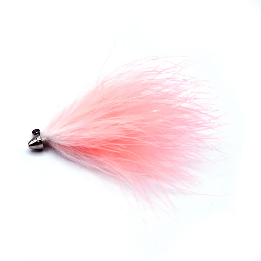 Chrome Crasher Fall Salmon Jig - Peach Crush - Tungsten