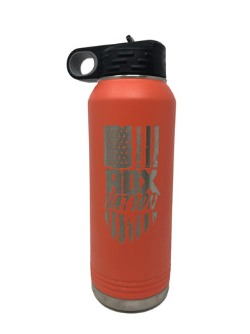 Coral ADX Nation 32oz Stainless Water Bottle With Straw
