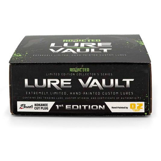 Addicted Lure Vault OZ Customs 1st Edition Kokanee Cut Plug