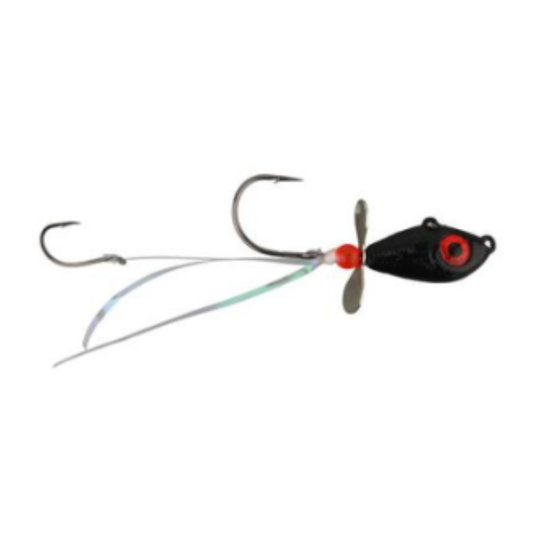 Black Walleye Death Spinner