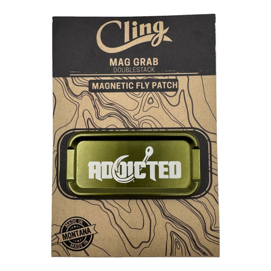 Cling Mag Grab Double Stack Deep Green