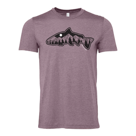 Twilight Fish Mountain T-Shirt