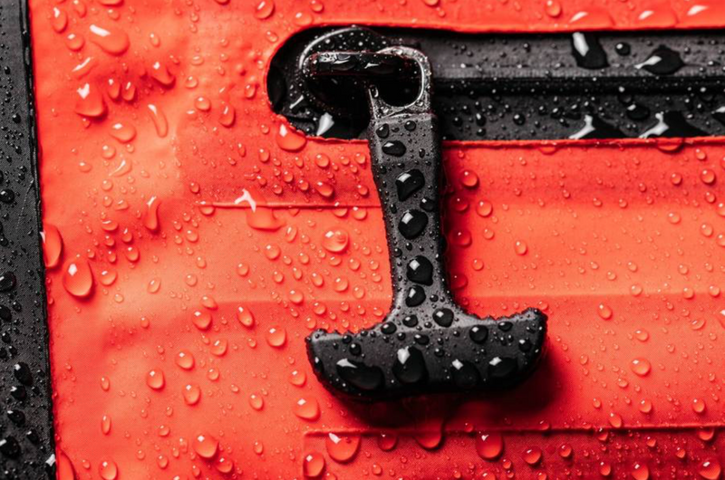 Load image into Gallery viewer, Red 40L Chrome Hunter Waterproof Backpack