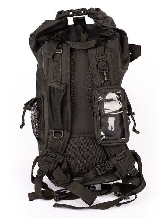 Black 40L Chrome Hunter Waterproof Backpack