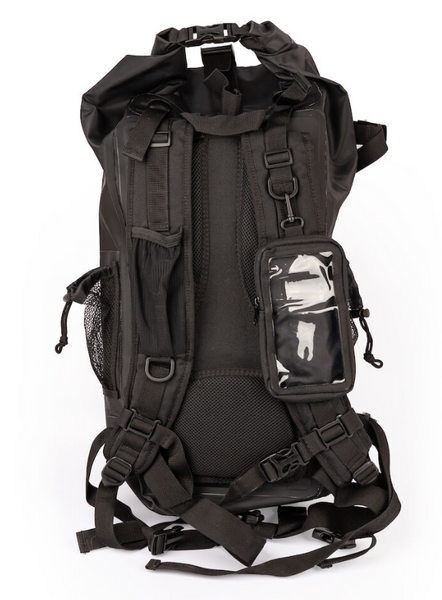 Black 40L Chrome Hunter Waterproof Backpack