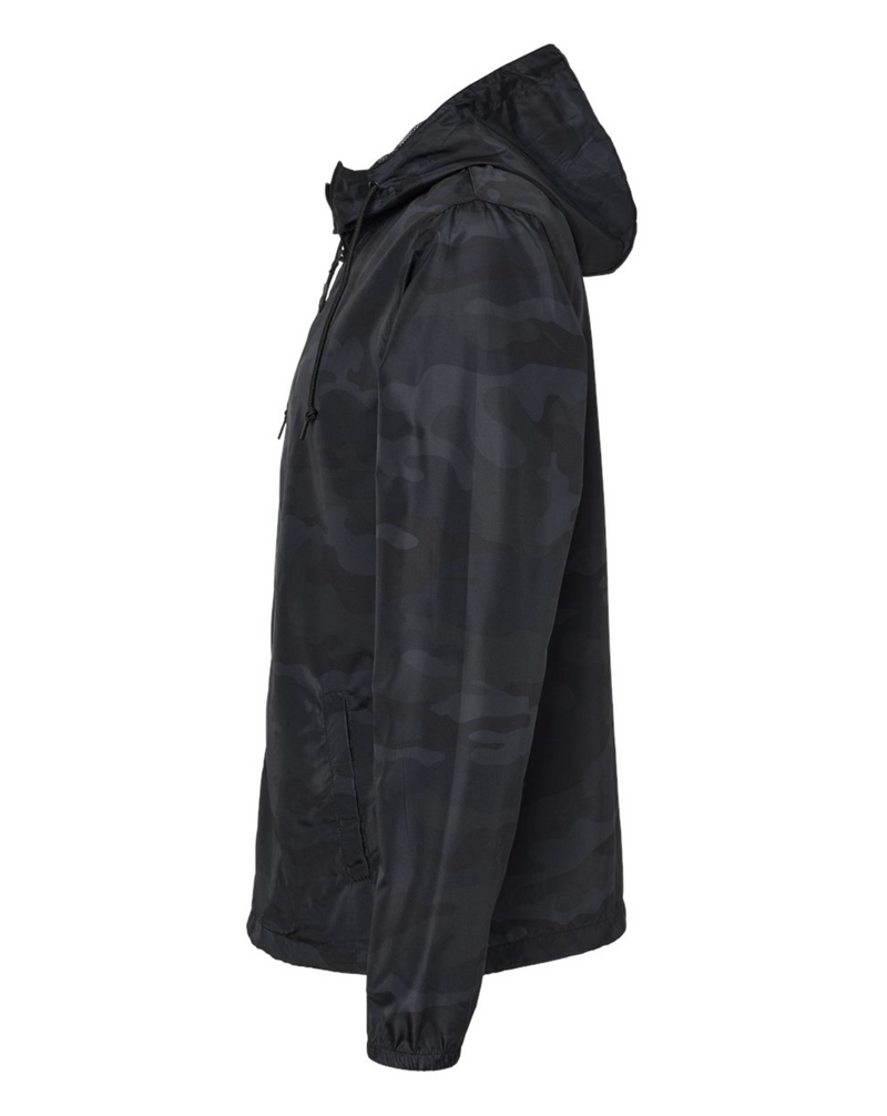 Load image into Gallery viewer, Black Camo Stealth Windbreaker