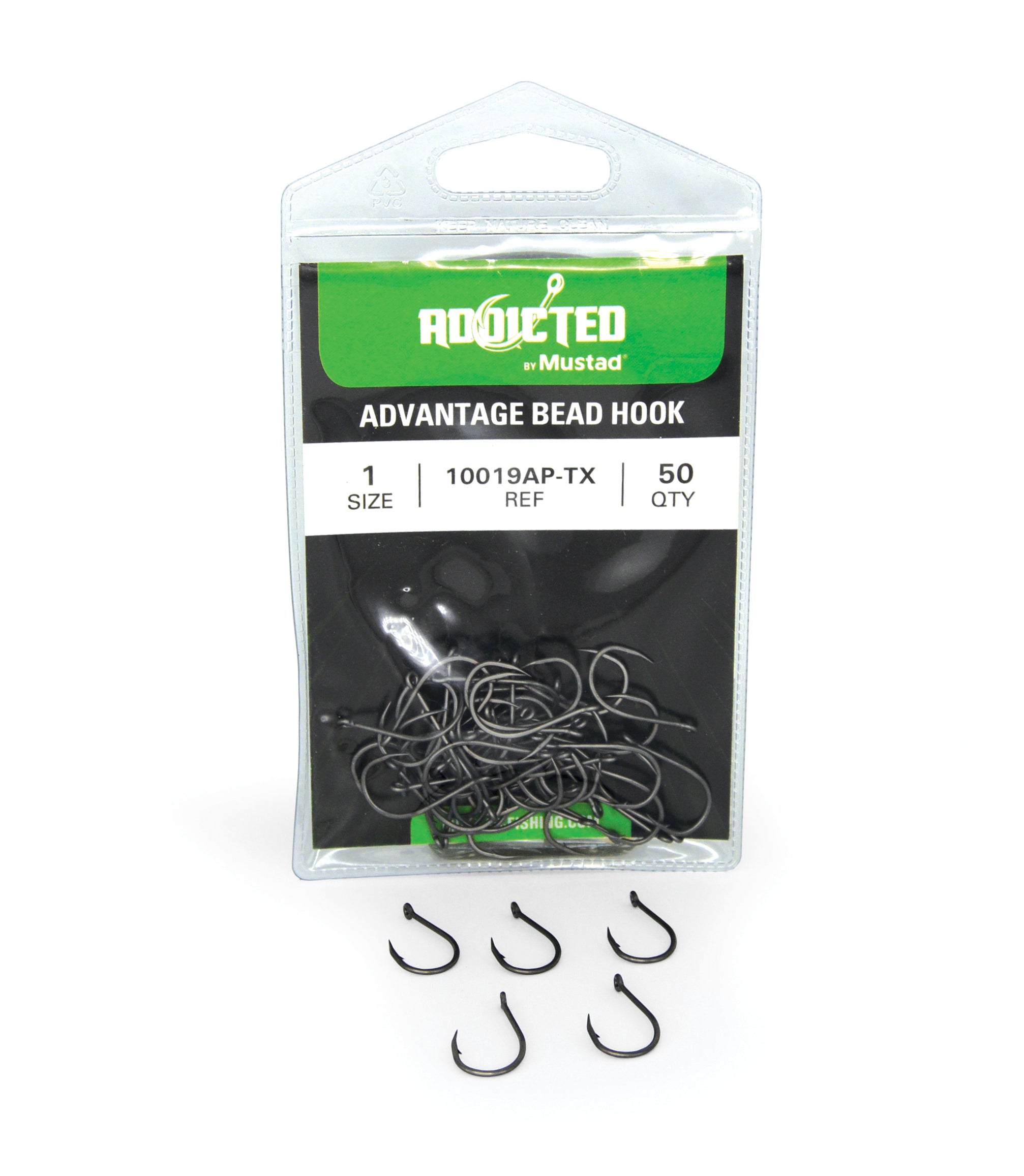 Addicted Advantage Bead Hook 50 Pack Addicted Fishing Addicted Advantage Bead Hook 50 Pack Addicted Fishing