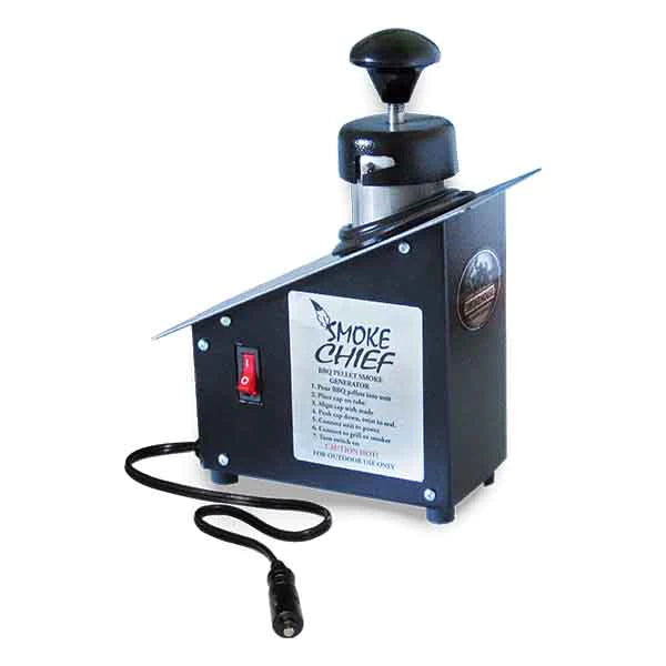 Smoke generator for cold smoking top