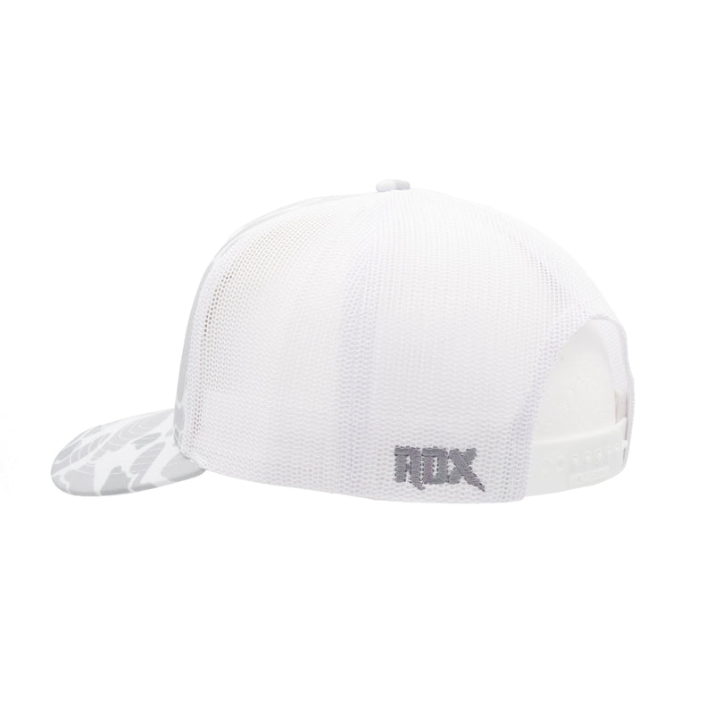 Load image into Gallery viewer, Sturgeon Addict White Camo Trucker Hat