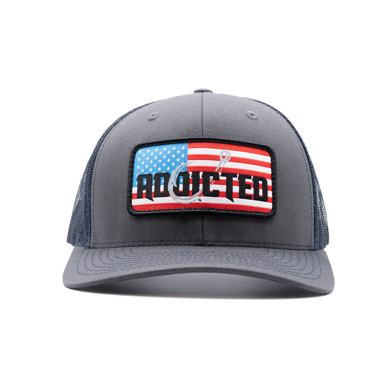 Load image into Gallery viewer, Proud Patriot Trucker Hat