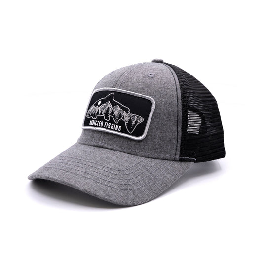 Fish Mountain Ponytail Trucker Hat