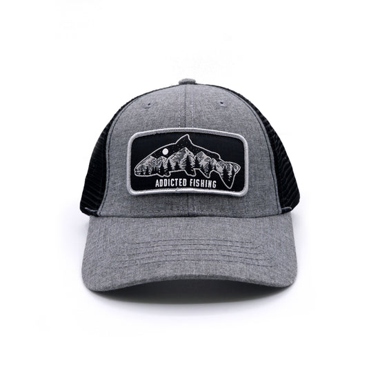 Fish Mountain Ponytail Trucker Hat