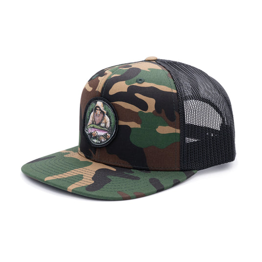 Steelhead Legend Flatbill Trucker Hat