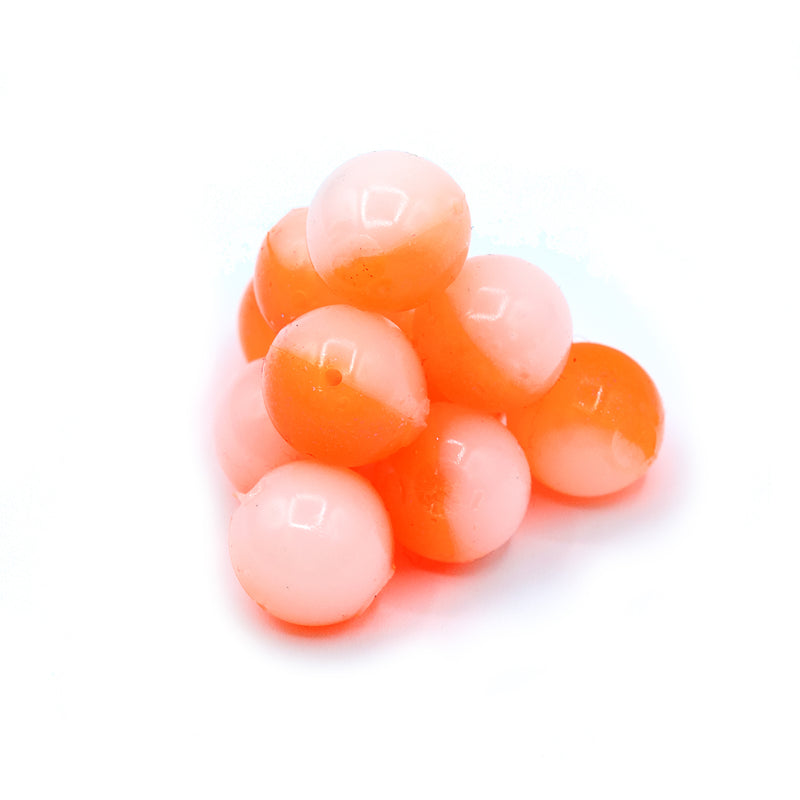 Load image into Gallery viewer, Cloudy Peach Skookum Soft Beads 20Mil