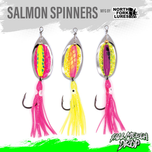 Chrome Chaos Salmon Spinner Kit