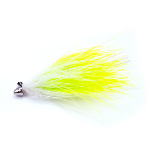 Chrome Crasher Fall Salmon Jig - Electrified - Tungsten Head