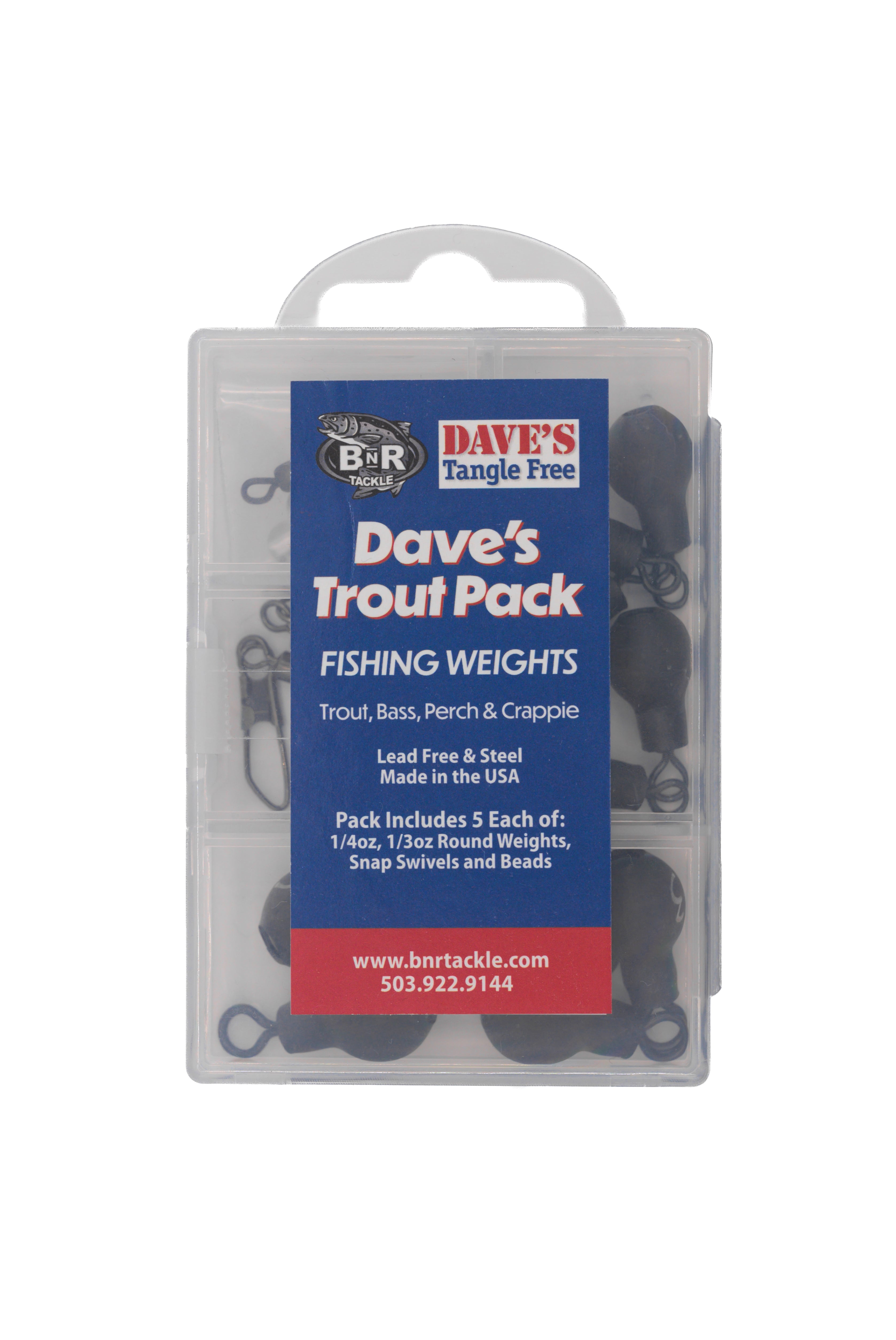 Daves Tangle TROUT Pack