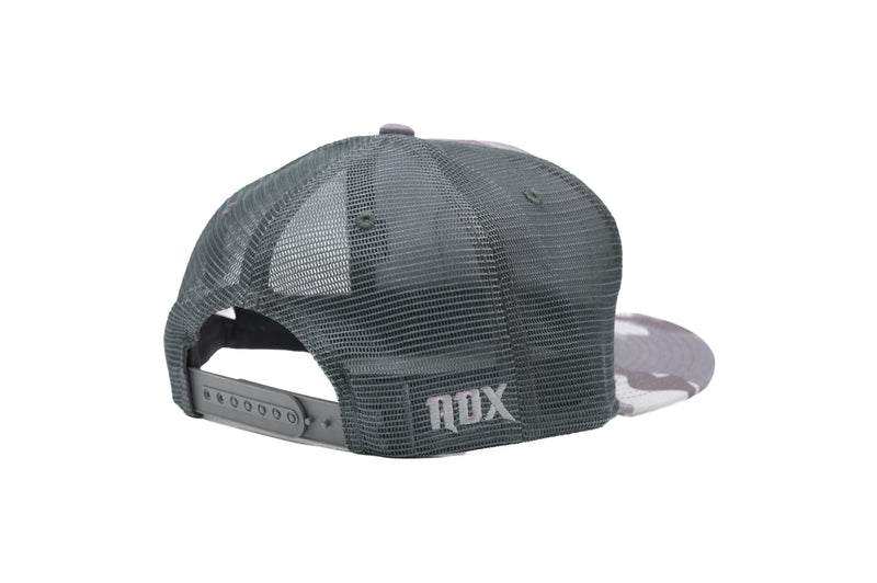 Load image into Gallery viewer, Snow Cap Flatbill Trucker