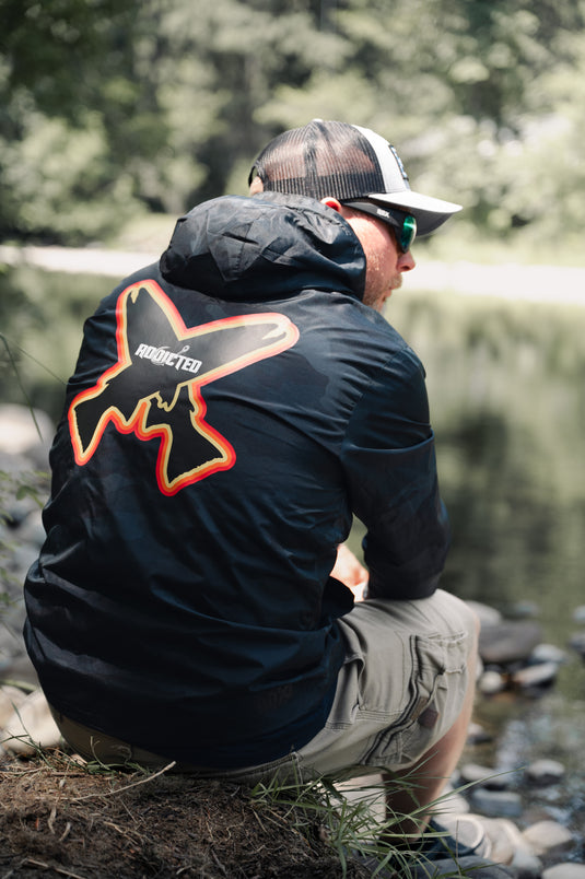 Steelhead Cross Camo Windbreaker