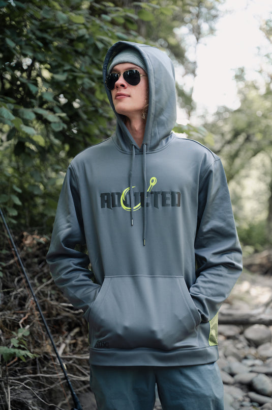 Electric Lime Performance Hoodie