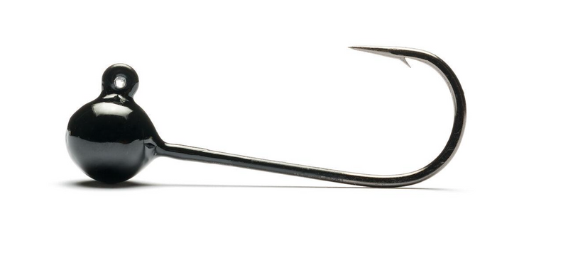 Load image into Gallery viewer, Addicted Micro Worm Jig Head (Black)