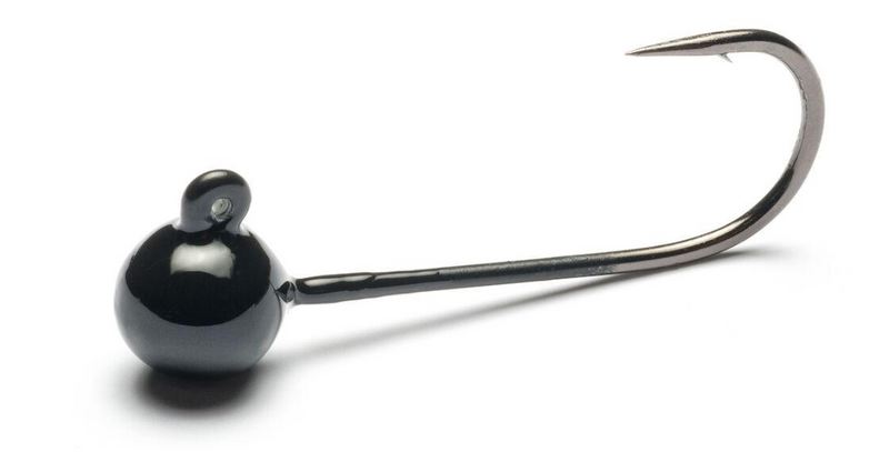 Load image into Gallery viewer, Addicted Micro Worm Jig Head (Black)