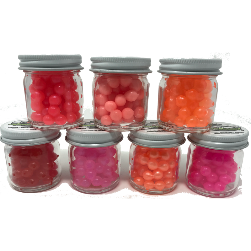 Load image into Gallery viewer, Clearwater Peach Trout & Steelhead Rubber Eggs