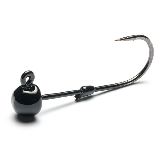Black Addicted Worm Jig Head