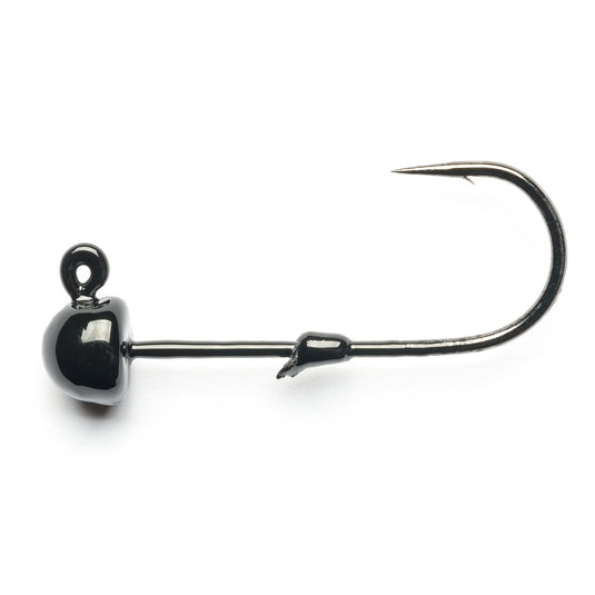 Black Addicted Worm Jig Head