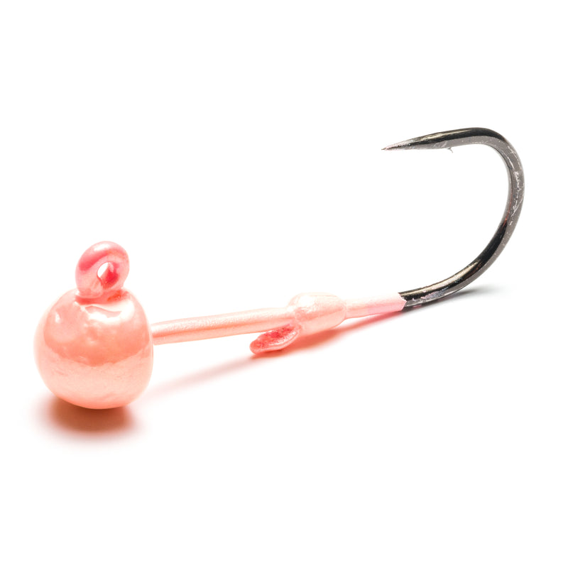 Load image into Gallery viewer, Peach Addicted Worm Jig Head