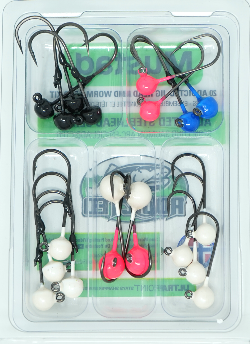 Load image into Gallery viewer, Addicted Steelhead Series Jig Head Kits