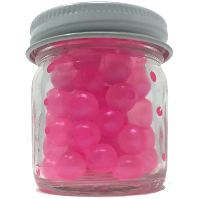 Load image into Gallery viewer, Nail Polish Pink Trout & Steelhead Rubber Eggs