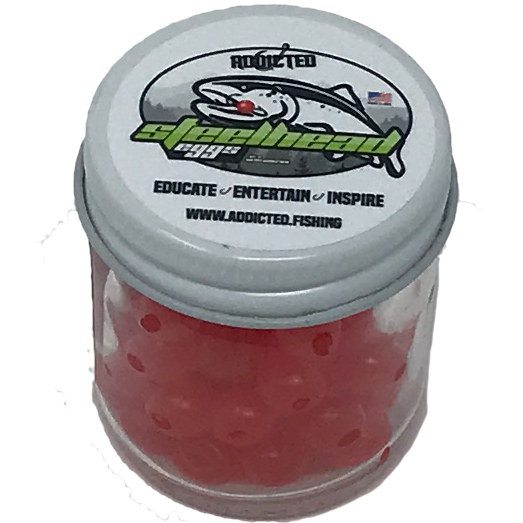 Load image into Gallery viewer, Red Roe Trout & Steelhead Rubber Eggs