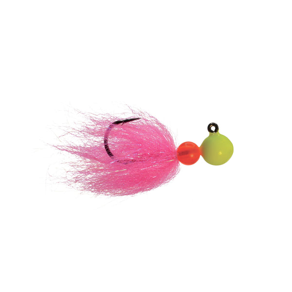 Chartreuse/Pink Sink it Series Jig – Addicted Fishing