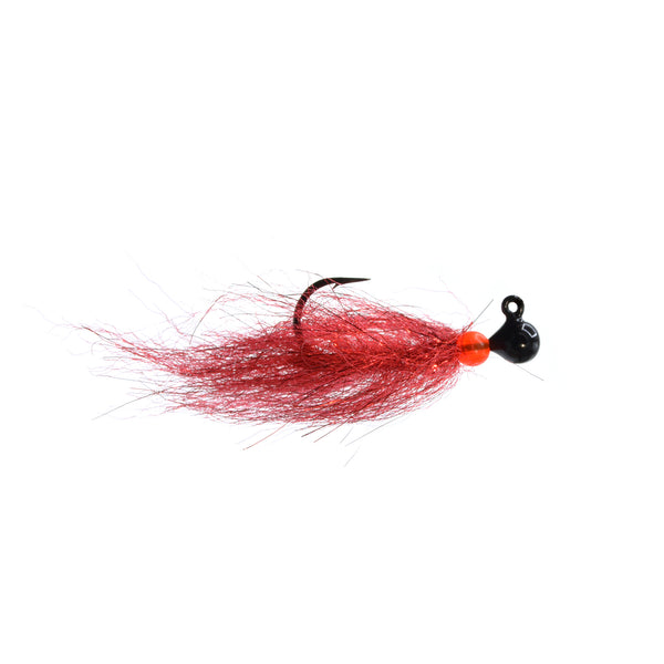 Black/Red Sink it Series Jig – Addicted Fishing