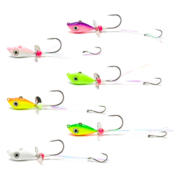 Pink/White Walleye Death Spinner – Addicted Fishing