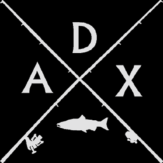 ADX Rod Cross Decal White
