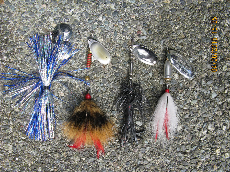 Bucktail Spinners...#1 for Muskies!