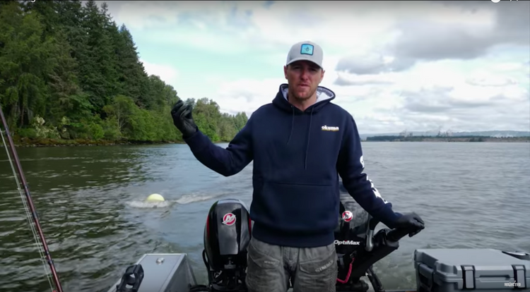 How to properly pull your river anchor in the Columbia River.