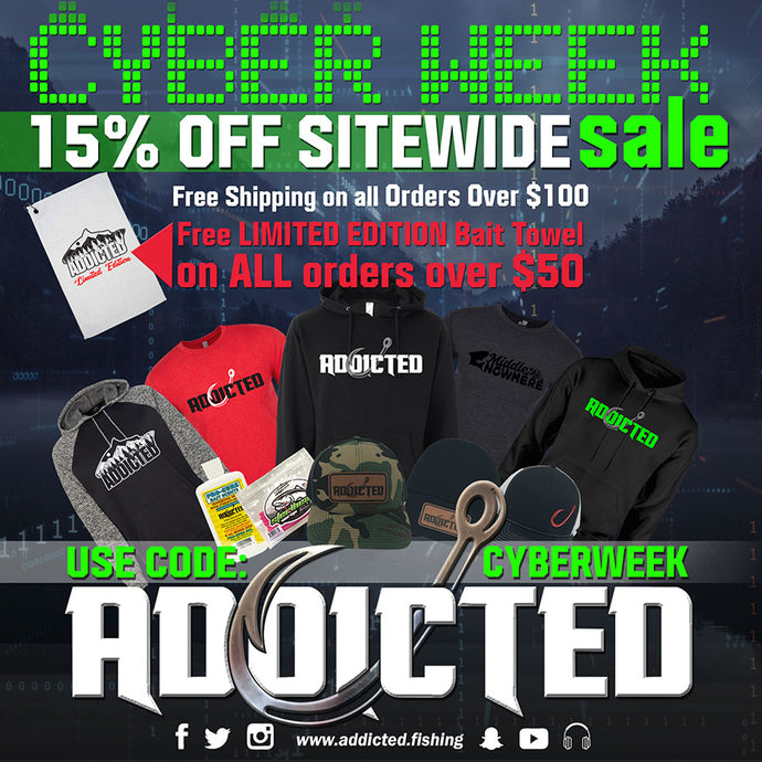 CYBER WEEK SALE STARTS NOW!!