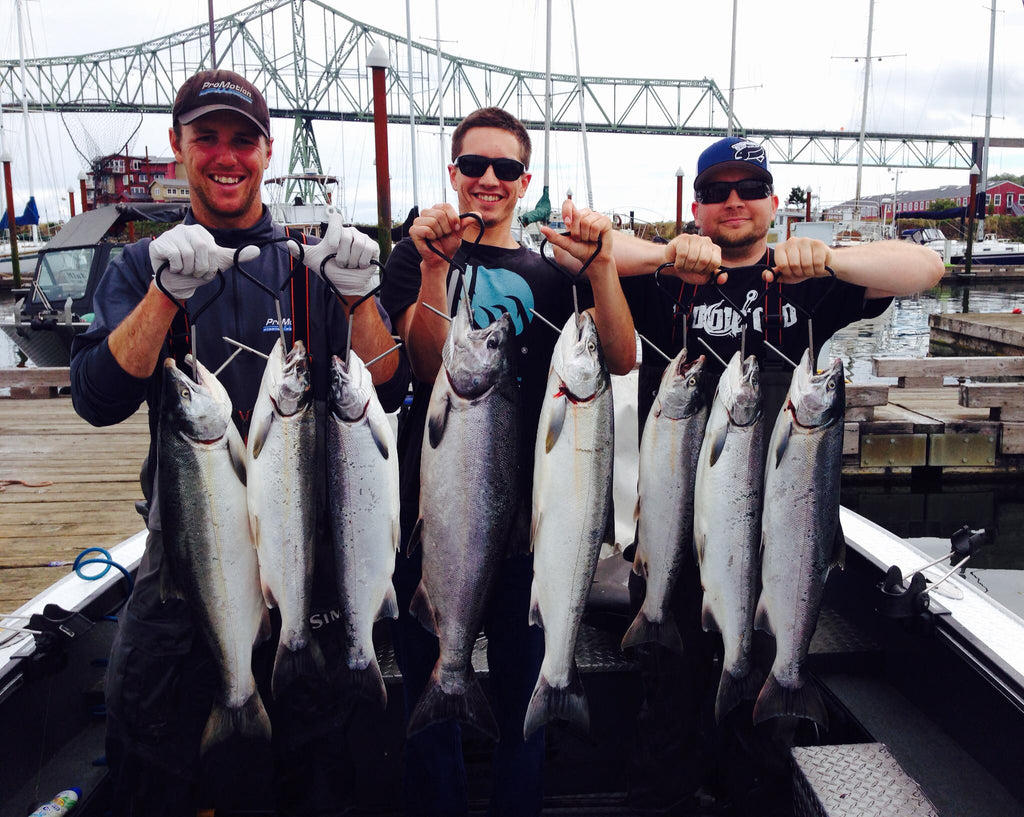 Salmon Takedowns! Astoria Salmon Fishing Addicted Fishing